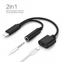 Adattatore convertitore cuffie caricatore Lightning Jack 3,5 mm caricabatterie