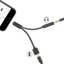 Adattatore convertitore cuffie caricatore Lightning Jack 3,5 mm caricabatterie