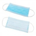 50x Mascherine per bambini 14.5 x 9.5 cm mascherina protezione monouso traspirante leggera blu chirurgiche