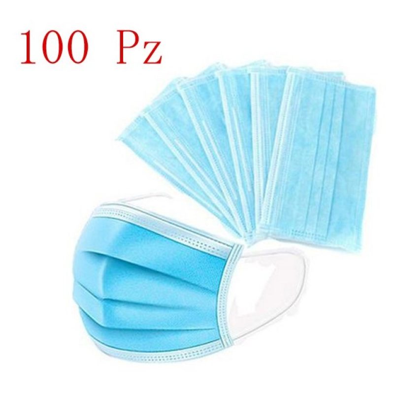 DOBO 100x Mascherine per bambini 14.5 x 9.5 cm mascherina protezion...