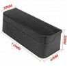 DOBO Portamonete da auto 4 vani con coperchio per monete da 0,10 0,...