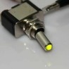 DOBO Interruttore a leva in alluminio con spia LED rosso ON/OFF LA-...