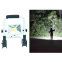 Faro LED batteria ricaricabile 30W multifunzione COB pieghevole faro da lavoro