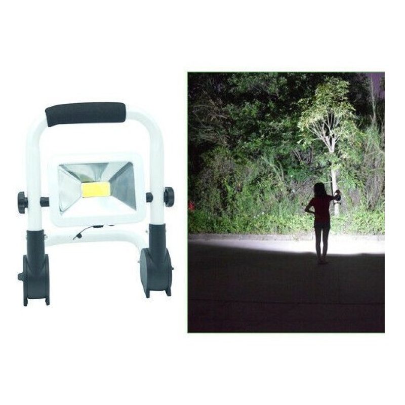 DOBO Faro LED batteria ricaricabile 30W multifunzione COB pieghevol...