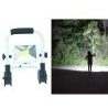 DOBO Faro LED batteria ricaricabile 30W multifunzione COB pieghevol...