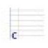Pigna 10x quaderno monocromo by Pigna A4 tinta unita 80g a righe co...