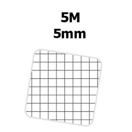 5x Quaderni spirale MONOCROMO by Pigna A4 tinta unita 80g quadretti da 5mm - 5M