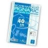 Pigna 40x Fogli di ricambio rinforzati raccoglitori quadretti medie...