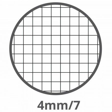 40x Fogli ricambio rinforzati raccoglitori quadretti piccoli medie superiori 4mm