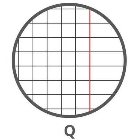 40x Fogli di ricambio rinforzati per raccoglitori a quadretti per elementari 0Q