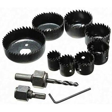 Punta trapano a tazza 25mm 50mm punta trapano muro legno acciaio foro passaggio