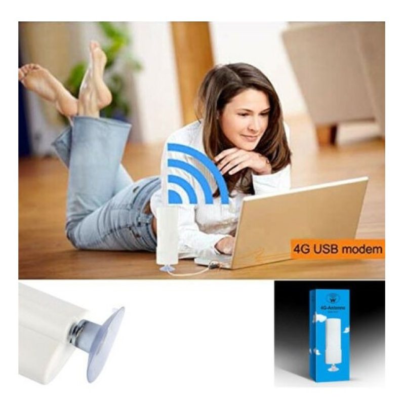DOBO Antenna 4G omnidirezionale cavo 2M ventosa reti mobile W425 ba...