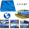 DOBO Telo occhiellato copertura blu antigelo impermeabile antistrap...