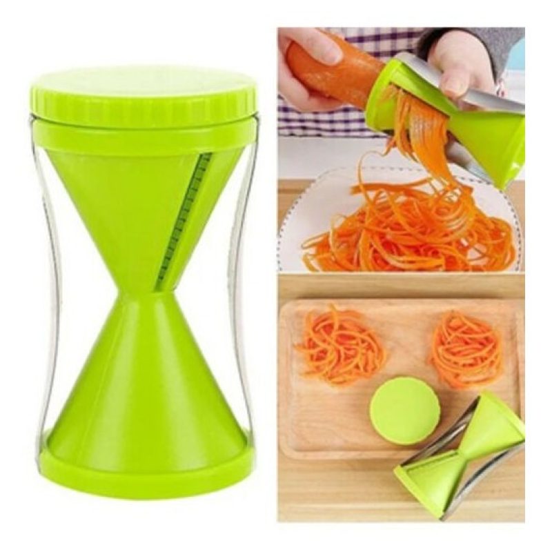 DOBO Affettatrice manuale taglia verdure spirale 4 lame da 3-5-10-7...