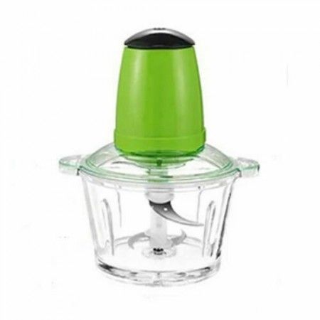 Mini tritacarne verdure elettrico con contenitore 2L verde multifunzione cucina