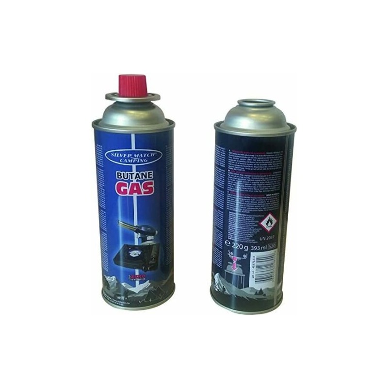 DOBO Bomboletta cartuccia cartucce gas butano 220g ricarica fornell...