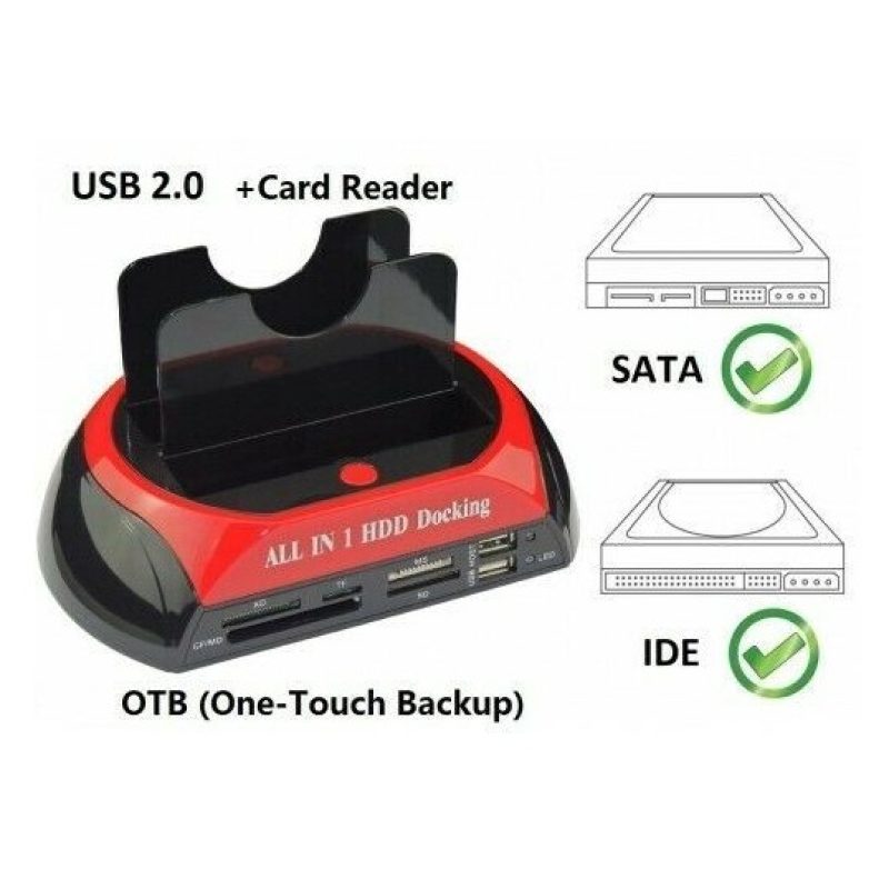 DOBO staiDocking station HDD hard disk 3.5 2.5 sata ide 2 HD box ca...