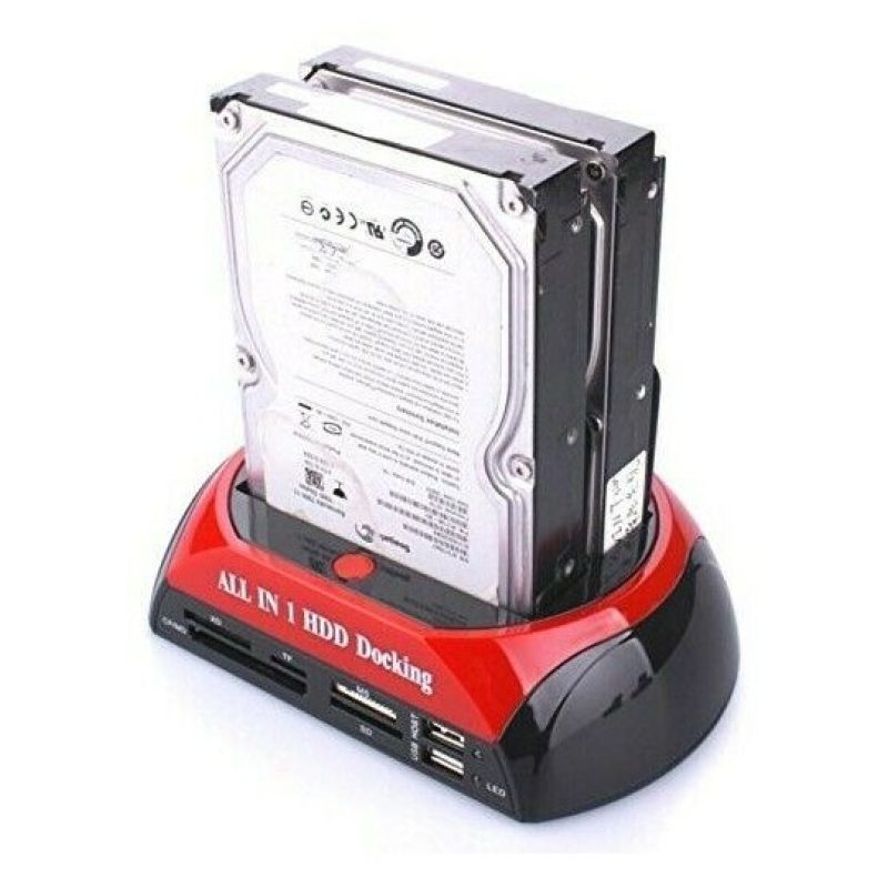 DOBO staiDocking station HDD hard disk 3.5 2.5 sata ide 2 HD box ca...