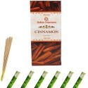 120x Bastoncini incenso cannella 6 pacchetti profumo ambiente aroma purifica