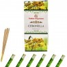 DOBO 120x Bastoncini incenso citronella 6 pacchetti profumo ambient...