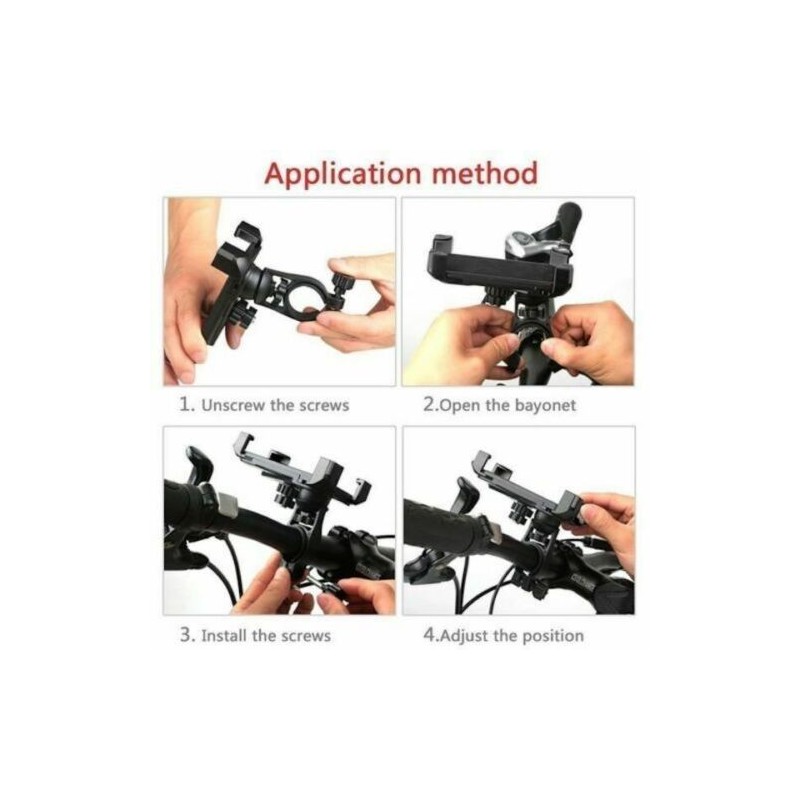 DOBO Porta telefono cellulare smartphone bici supporto bicicletta m...