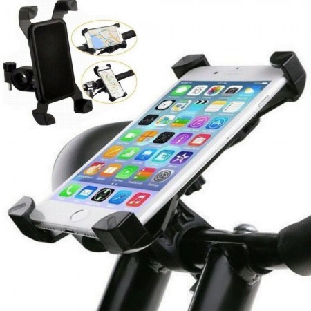 Porta telefono cellulare smartphone bici supporto bicicletta moto universale 360