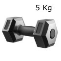 Pesi palestra manubrio manubri peso 2,5 5 7,5 10 kg bilanciere esercizi palestra