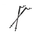 2x bastoni trekking escursione antishock telescopico alluminio 64 135cm