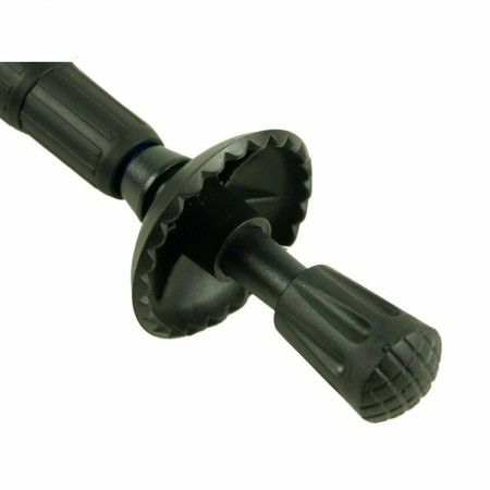 2x bastoni trekking escursione antishock telescopico alluminio 64 135cm