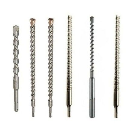 Punte per trapano percussione percussore 450 500 mm acciaio martello elettrico