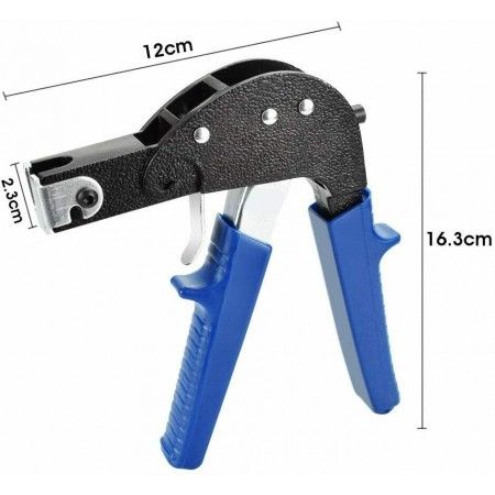 Pinza per profili pistola tasselli a espansione profili in cartongesso 16 Cm blu