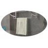 DOBO Mensole con portasciugamani da bagno 5x26.5x55 Cm due ripiani ...