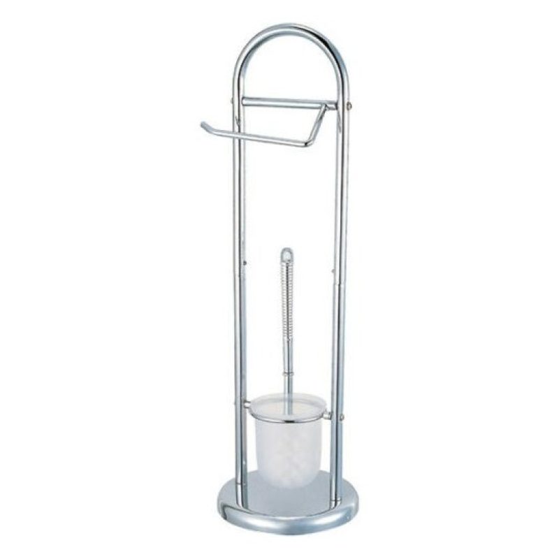 DOBO Porta scopino e carta igienica arredamento bagno 64,5x20,5Cm p...