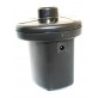 Pompa portatile elettrica gonfia e sgonfia con adattatore da rete 220V e accendisigari 12V ottima per canotti materassini