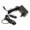 Pompa portatile elettrica gonfia e sgonfia con adattatore da rete 220V e accendisigari 12V ottima per canotti materassini