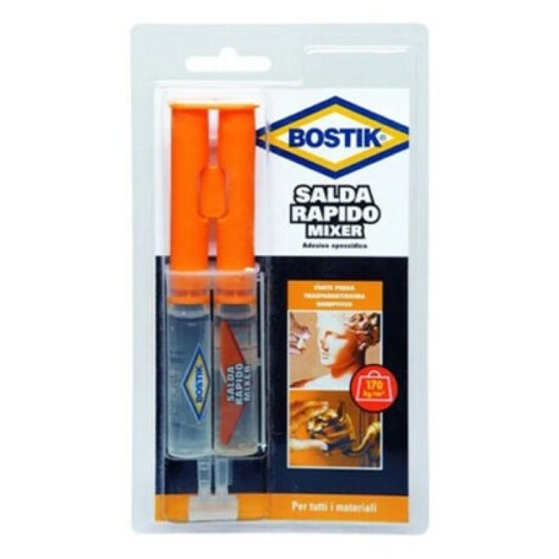 BOSTIK Colla adesivo bicomponente Bostik forte presa salda rapido m...