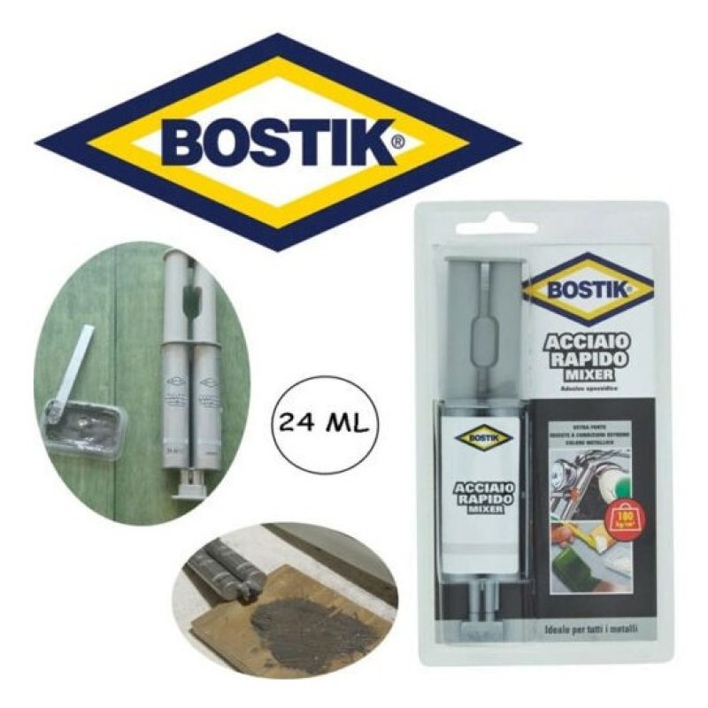 DOBO Acciaio rapido Bostik colla adesivo epossidico extra forte mix...