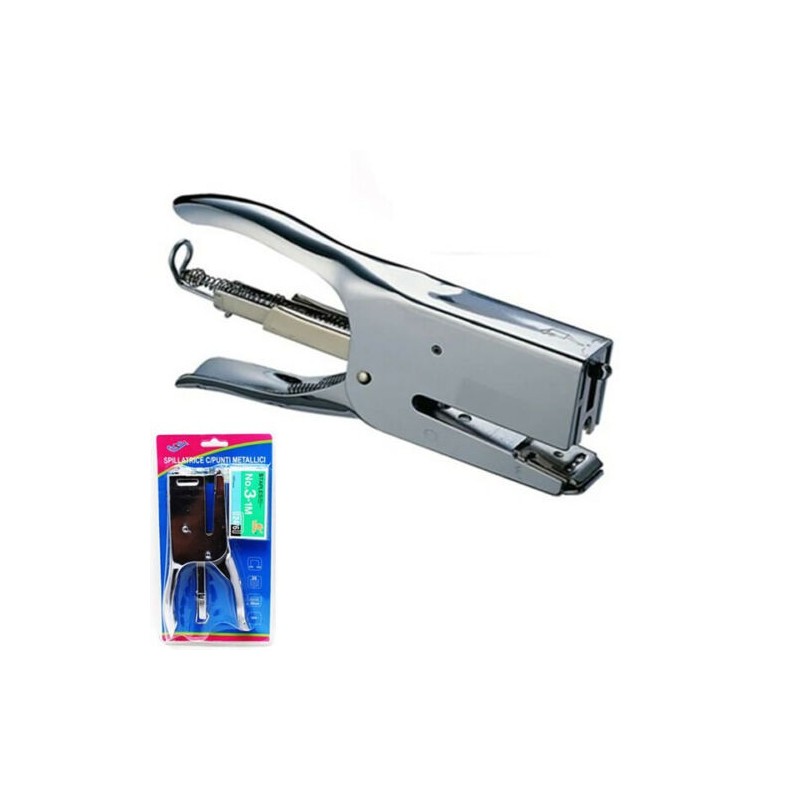 Spillatrice cucitrice manuale 1000 graffette 24/6 ufficio scuola universale cuce