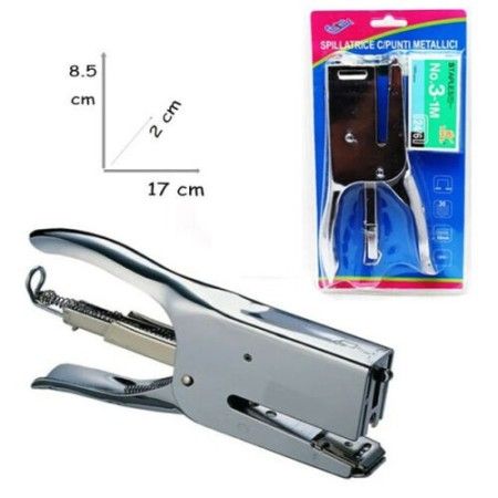 Spillatrice cucitrice manuale 1000 graffette 24/6 ufficio scuola universale cuce
