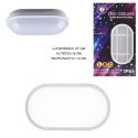 Pannello led luminoso salva energia 27x14x8 cm ovale muro Led ceiling IP65 casa