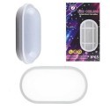 Pannello led luminoso salva energia 27x14x8 cm ovale muro Led ceiling IP65 casa
