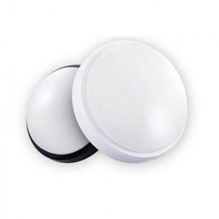 Led luminoso tondo lampada soffitto parete 22x6 cm 6500K luce casa interno IP65