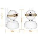 Telecamera IP asteroide LF6910 2 antenne bianco controllo remoto smart camera