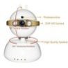 DOBO Telecamera IP asteroide LF6910 2 antenne bianco controllo remo...
