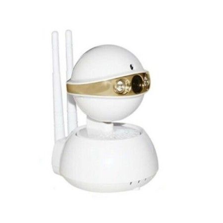 Telecamera IP asteroide LF6910 2 antenne bianco controllo remoto smart camera