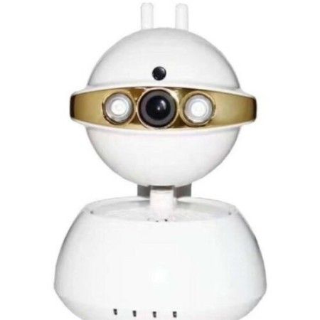 Telecamera IP asteroide LF6910 2 antenne bianco controllo remoto smart camera