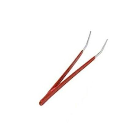 Kit 7x pinzette lavori precisione riparazione orologi metallo modellismo acciaio