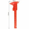 DOBO 2 PEZZI calibro plastica Set misurazione strumento Righello pr...