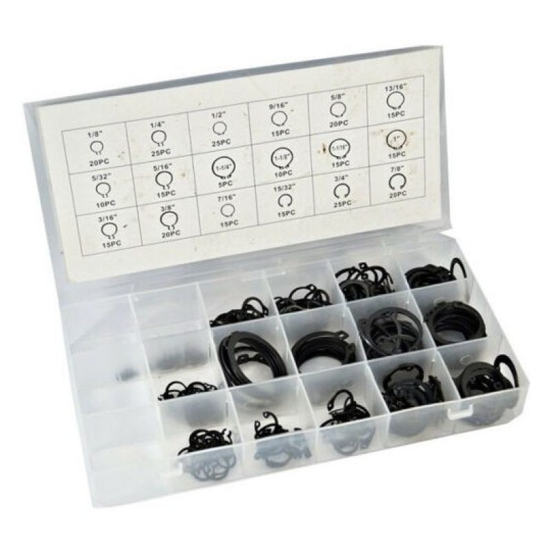 DOBO Set 300 anelli elastici rondelle bloccaggio coppiglie rondella...