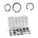 Set 300 anelli elastici rondelle bloccaggio coppiglie rondella snapring C-clip